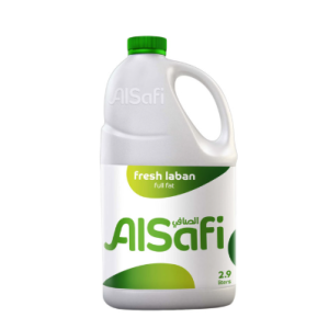 AL SAFI FRESH LABAN FULL FAT 2.9 LTR