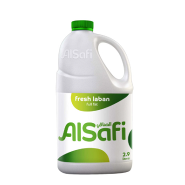 AL SAFI FRESH LABAN FULL FAT 2.9 LTR