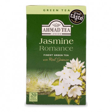AHMAD JASMINE ROMANCE GREEN TEA 20 X 1.5 GM