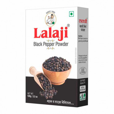 Lalaji Black Pepper Powder 100gm 