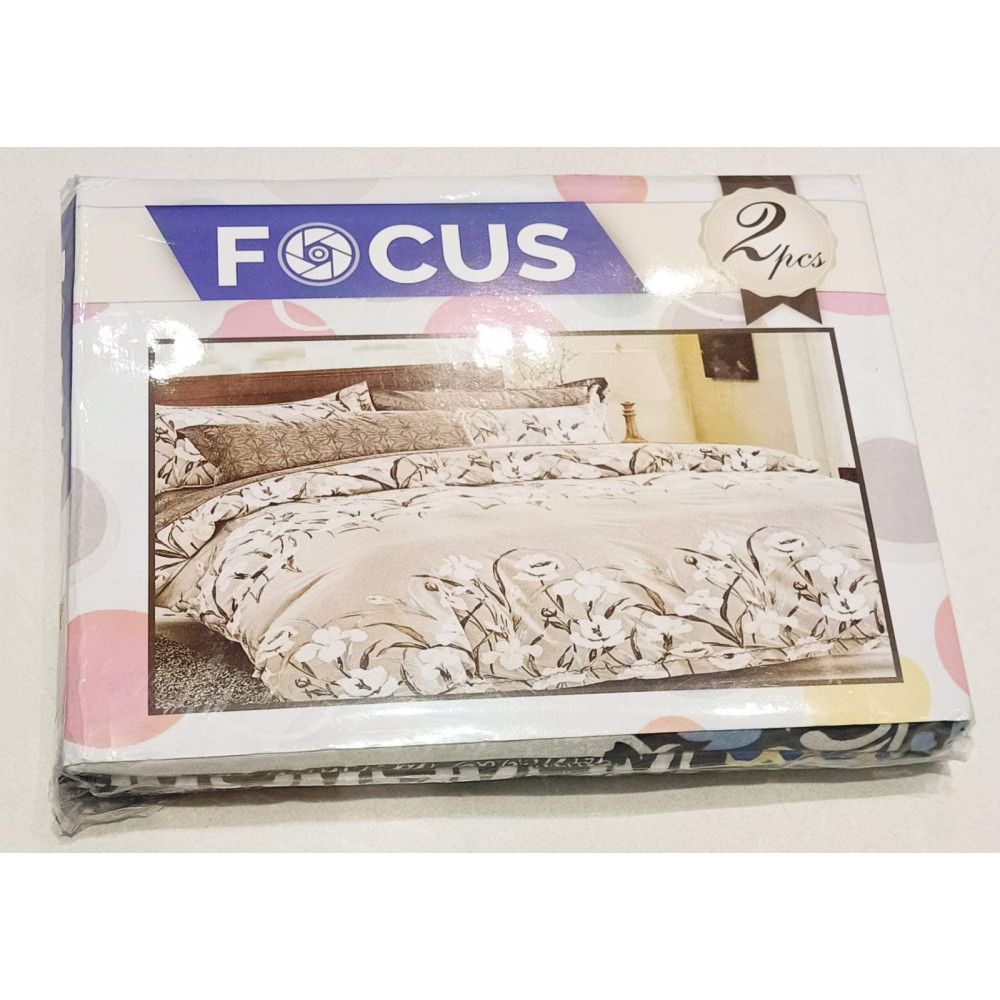 FOCUS SINGLE BEDSHEET 144X224