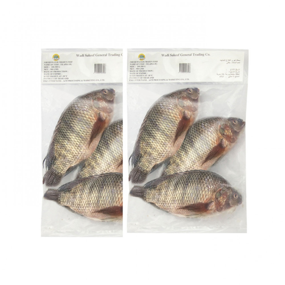 Al Waha Tilapia 2S*900Gm