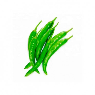 Green Chili Long - India - 250gm 