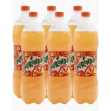 MIRINDA ORANGE PET 1.25LTR X6S