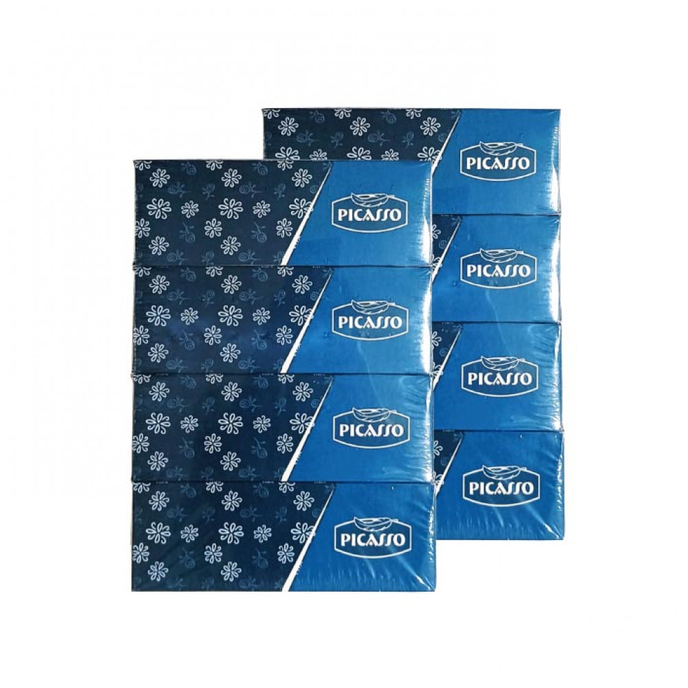 Picasso Soft Facial Tissue 2 Ply 8S* 150 Sheet