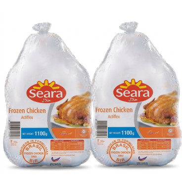 SEARA WHOLE CHICKEN 2x1100GM 