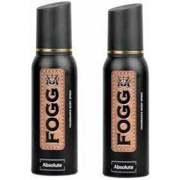 FOGG BODY SPRAY ABSOLUTE 2S*120ML 25%OFF