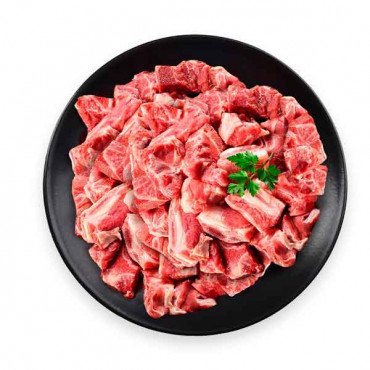 Fresh Beef With Bone - Pakistan - 1Kg (Approx) -- لحم بقري باكستاني - 1 كجم (تقريبًا)