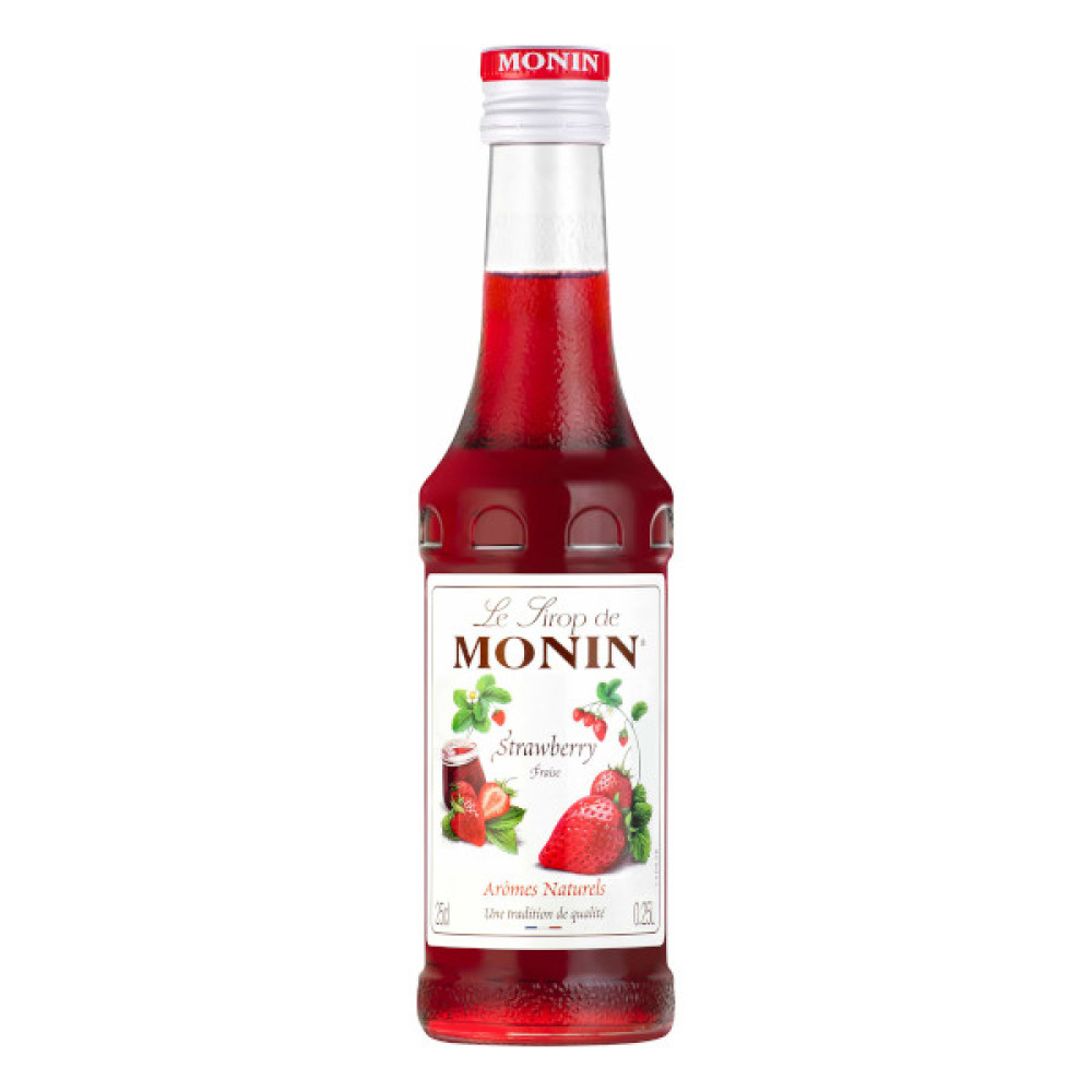 MONIN STRAWBERRY SYRUP 250ML 