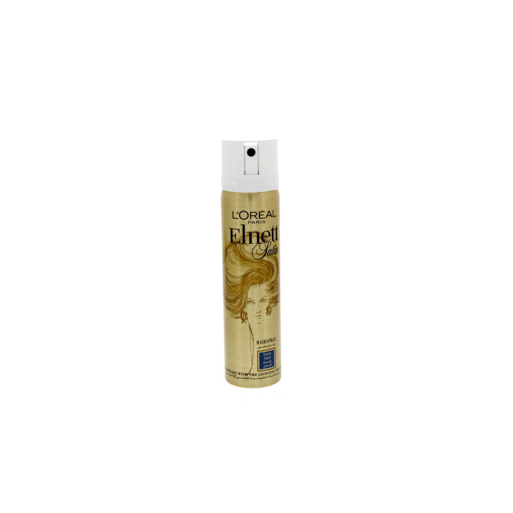 ELNETT SATIN SUPER HOLD HAIR SPRAY 75ML