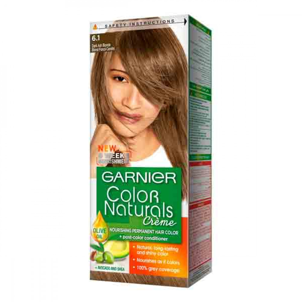 Garnier Color Naturals Crème Hair Color Kit Dark Ash Blond ()