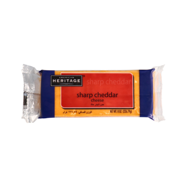 HERITAGE SHARP CHEDDAR CHEESE 227GM