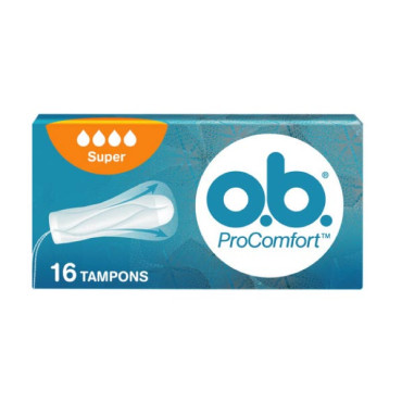 OB TAMPONS SUPER 16S 