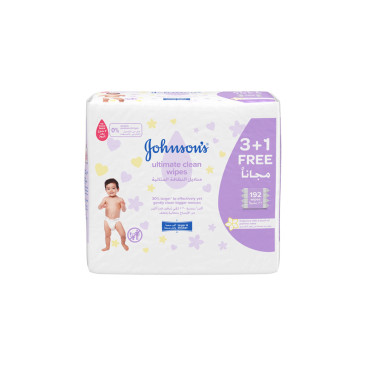 JOHNSON&JOHNSON ULTIMATE CLEAN WIPES 4S*48S