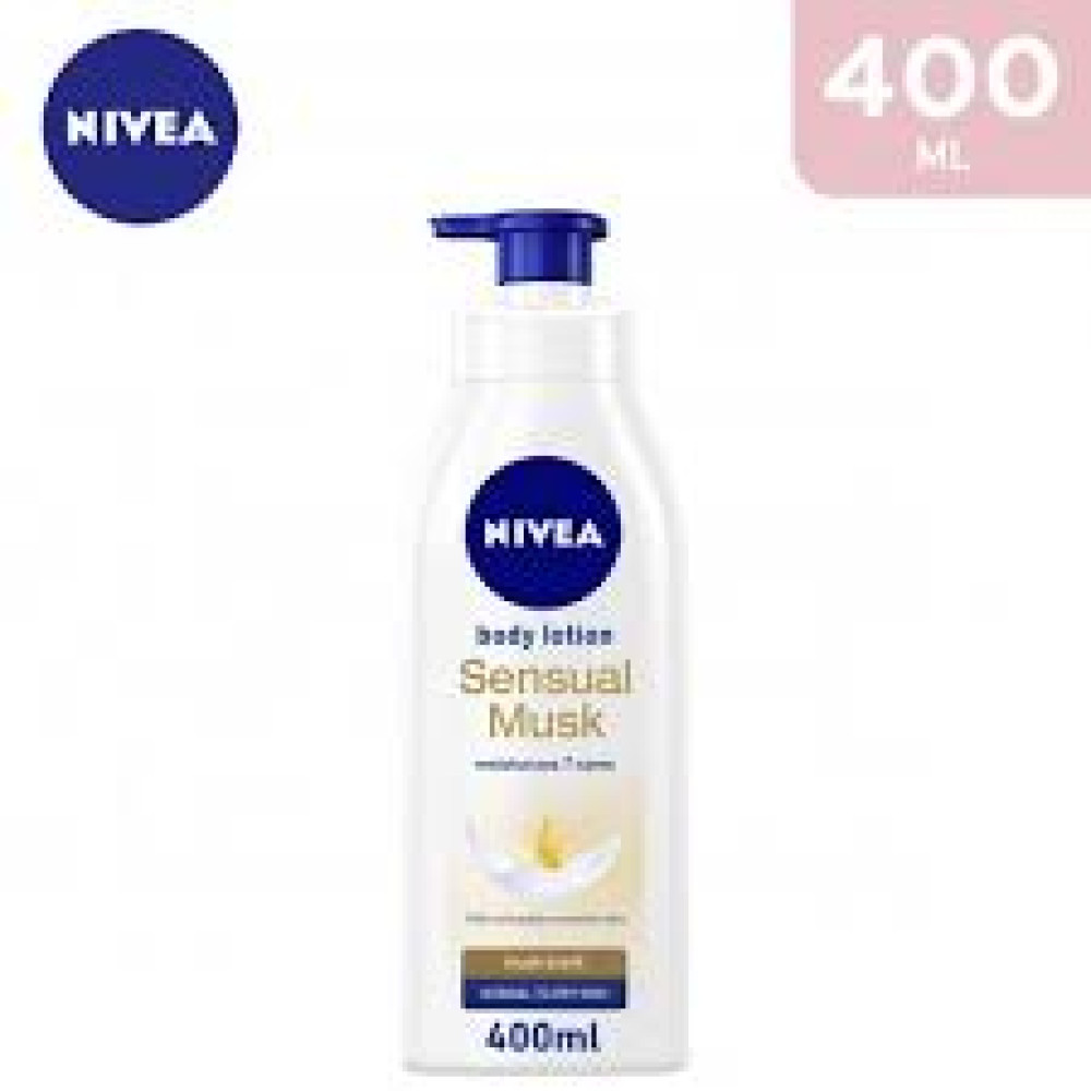 NIVEA SENSUAL MUSK BODY LOTION 400ML