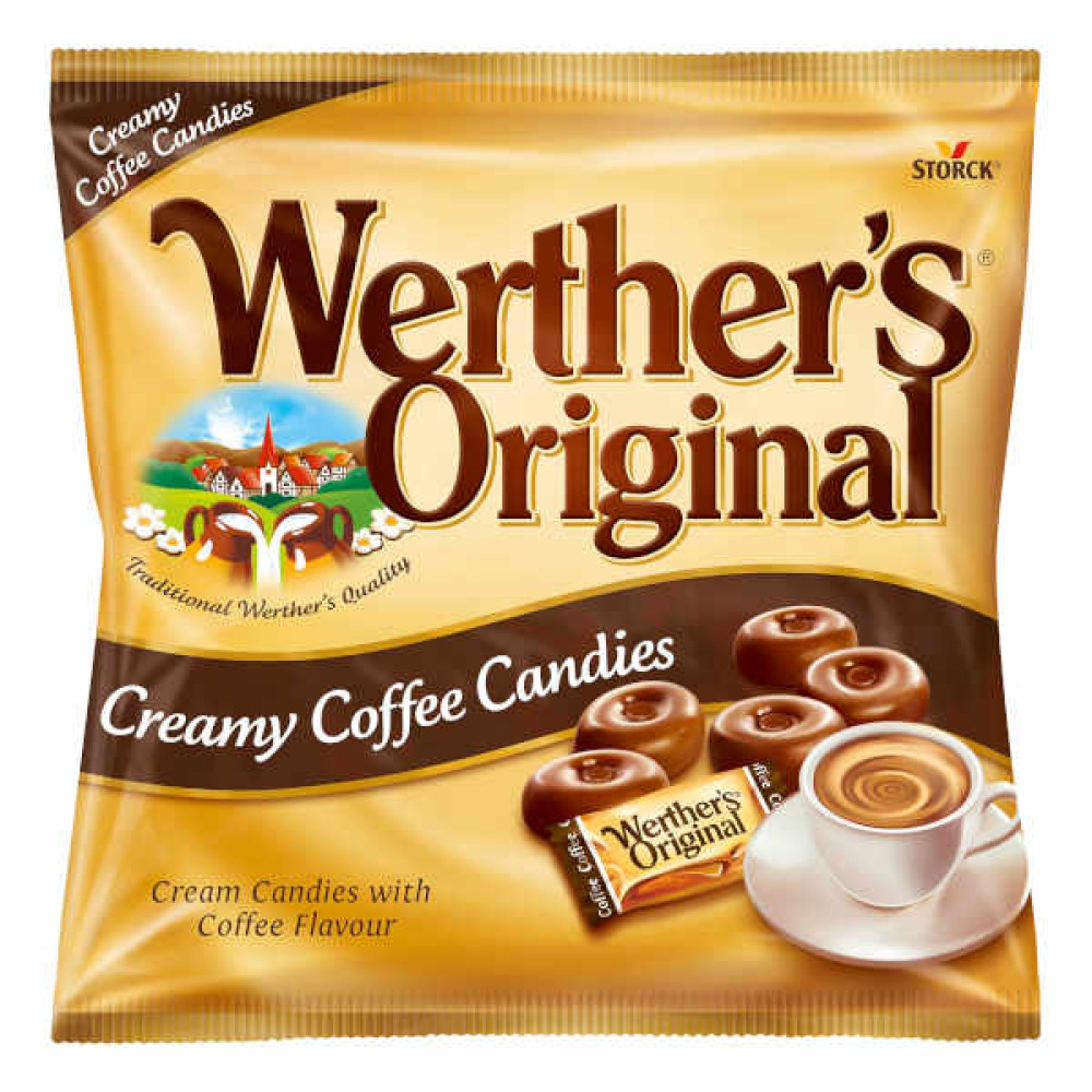 WERTHER'S ORIGINAL CREAMY COFFEE CANDIES 125GM 
