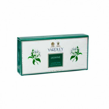 Yardley Luxury Soap Jasmine 3 x 100gm 