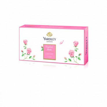 Yardley Luxury Soap English Rose 3 x 100gm 