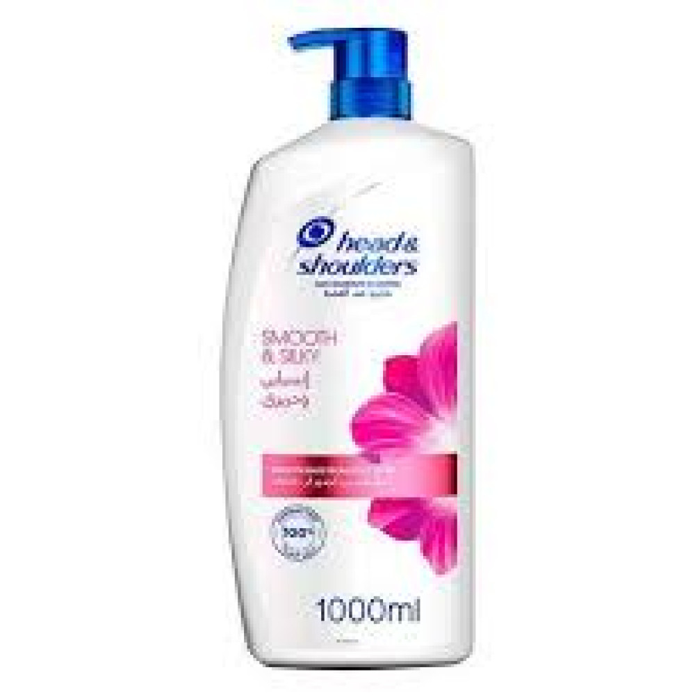 HEAD AND SHOULDER LIVELY AND SILKY SHAMPOO 1LTR