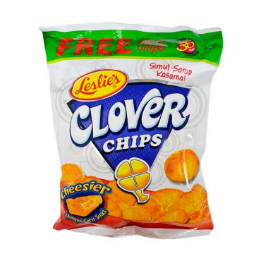 PHL LESLIE CLOVER CHIPS CHEESE 60GM 