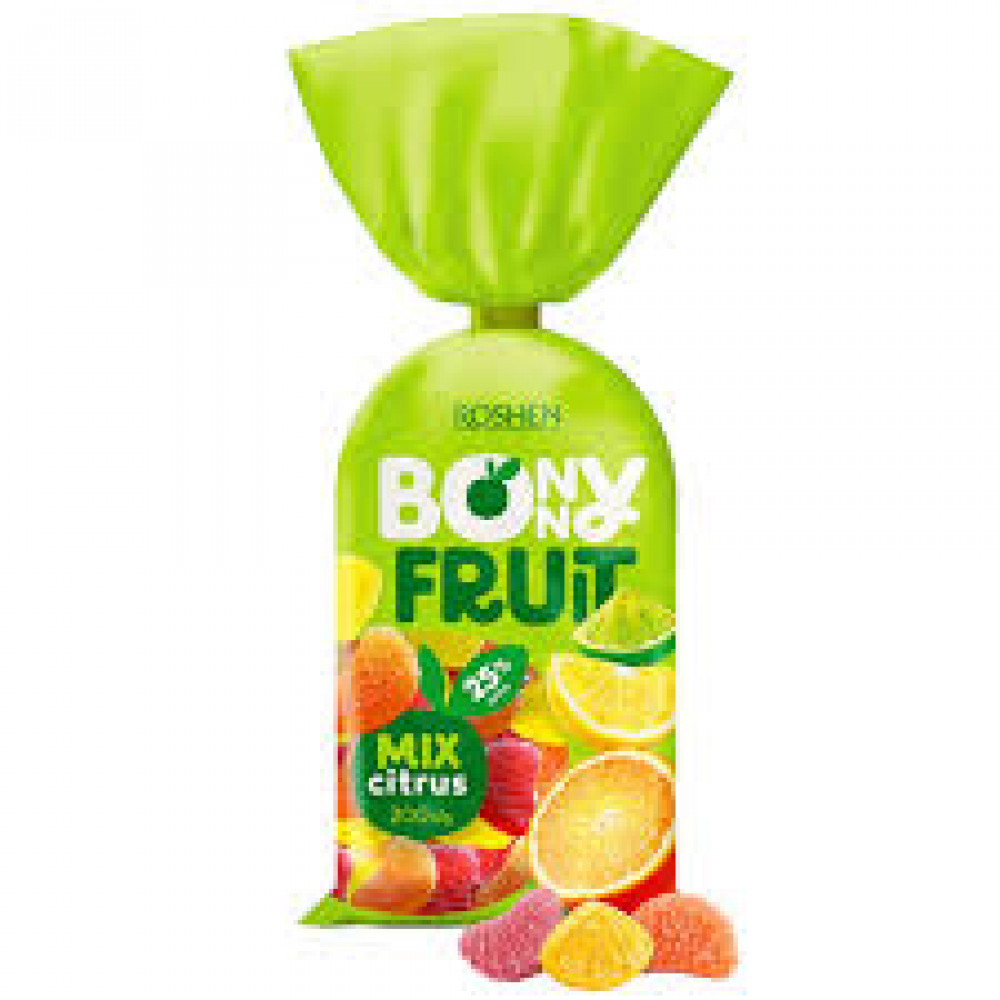 Roshen Bonny Fruit Citrus Mix 200Gm
