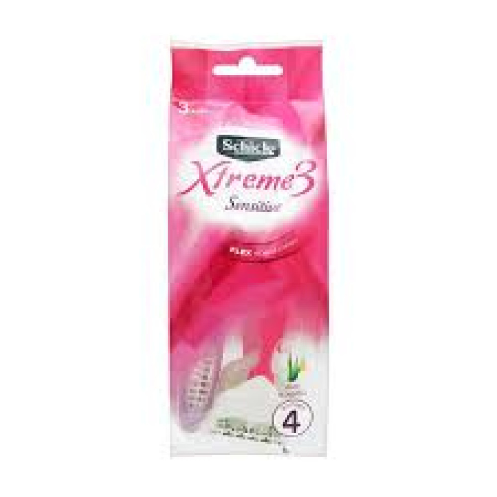 SCHICK XTREME 3 DISP WOMEN RAZOR 4S