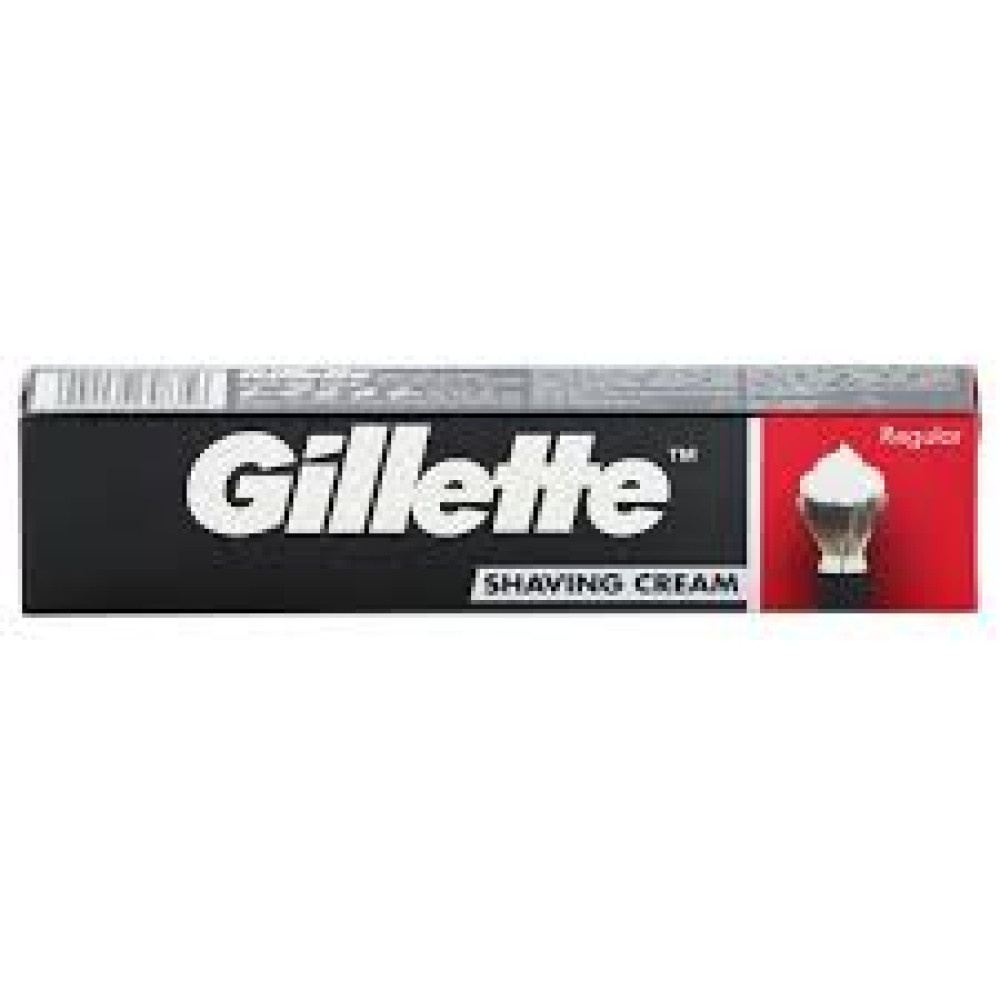 GILLETE REGULAR SHAVING CREAM 70GM