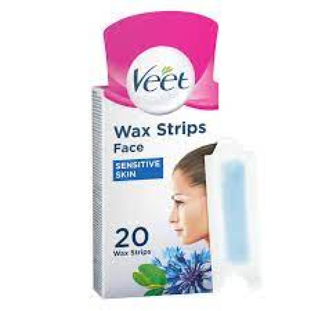 VEET MINI FACE AND BIKINI WAX STRIPS