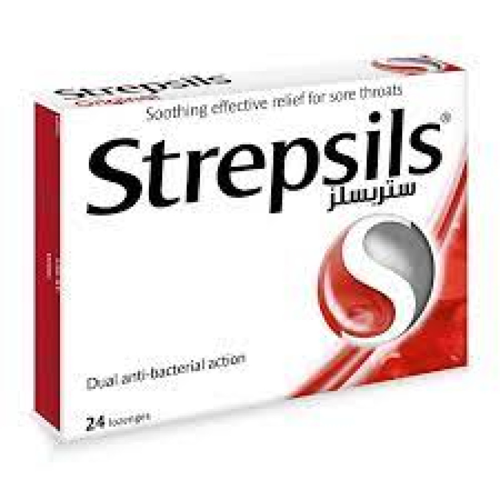 STREPSILS PLAIN REGULAR 24S