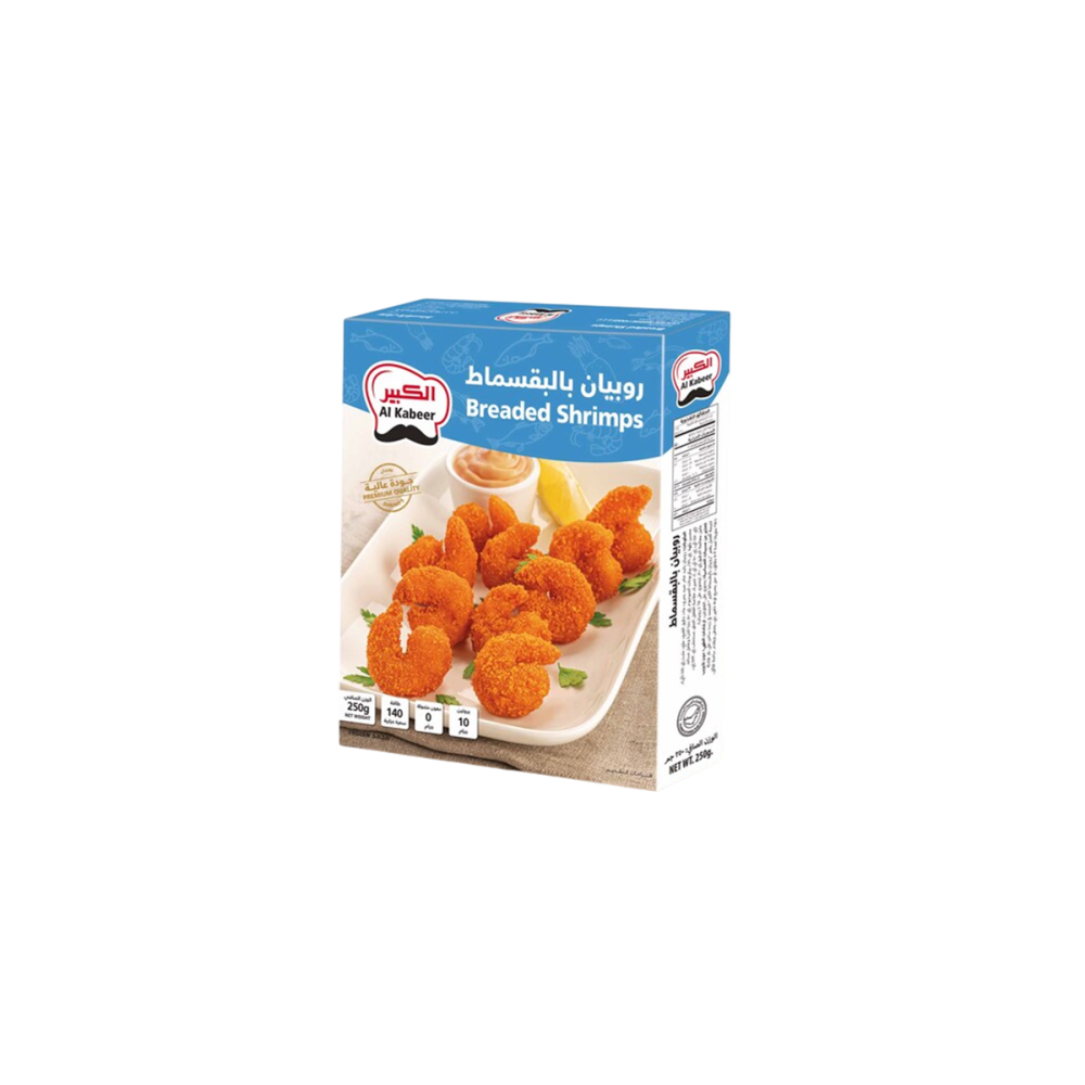 AL KABEER BREADED SHRIMPS 250GM