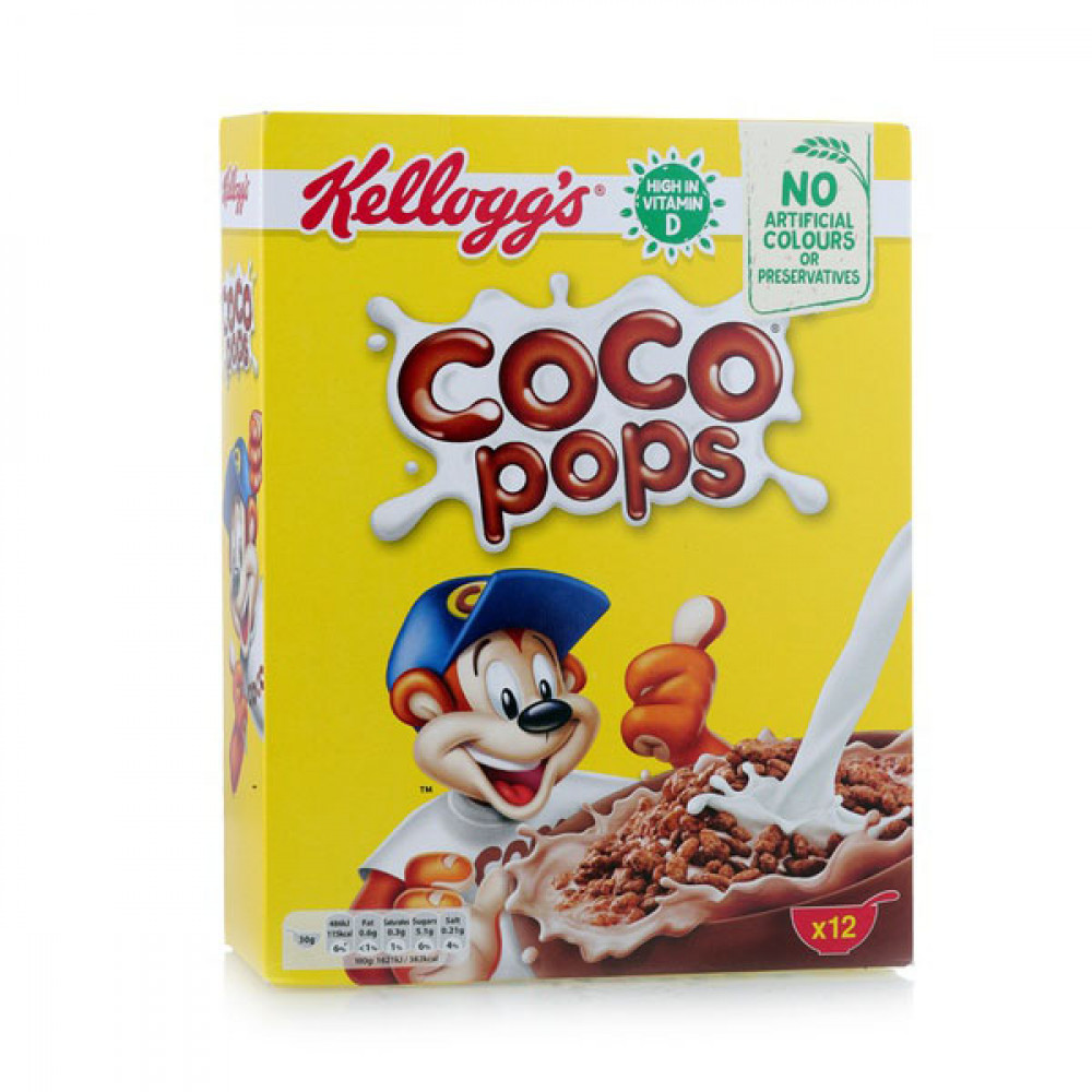 Buy Kelloggs Coco Pops Chocos 375 g Online in Kuwait