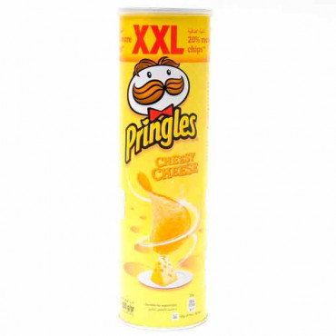 Pringles Potato Crisps Cheesy Cheese XXL 200gm 
