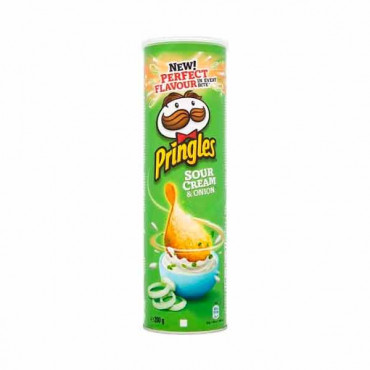 Pringles Potato Crisps Sour Cream & Onion XXL 200gm 