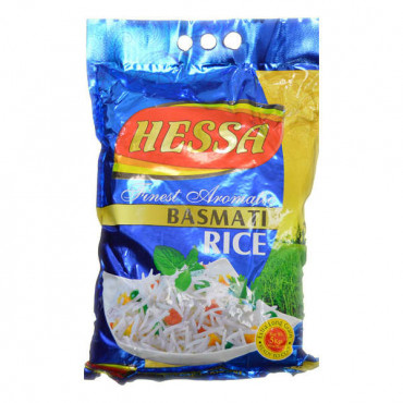 Hessa Long Grain Basmati Rice 5Kg -- حصة أرز بسمتي حبة طويلة 5 كجم