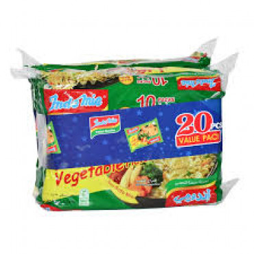 Indomie Vegetable Noodles 20 X 77Gm New