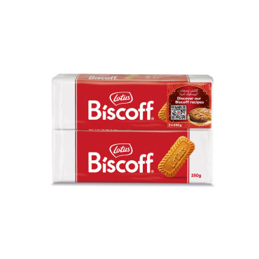 LOTUS BISCOFF BISCUITS 2 X 250GM