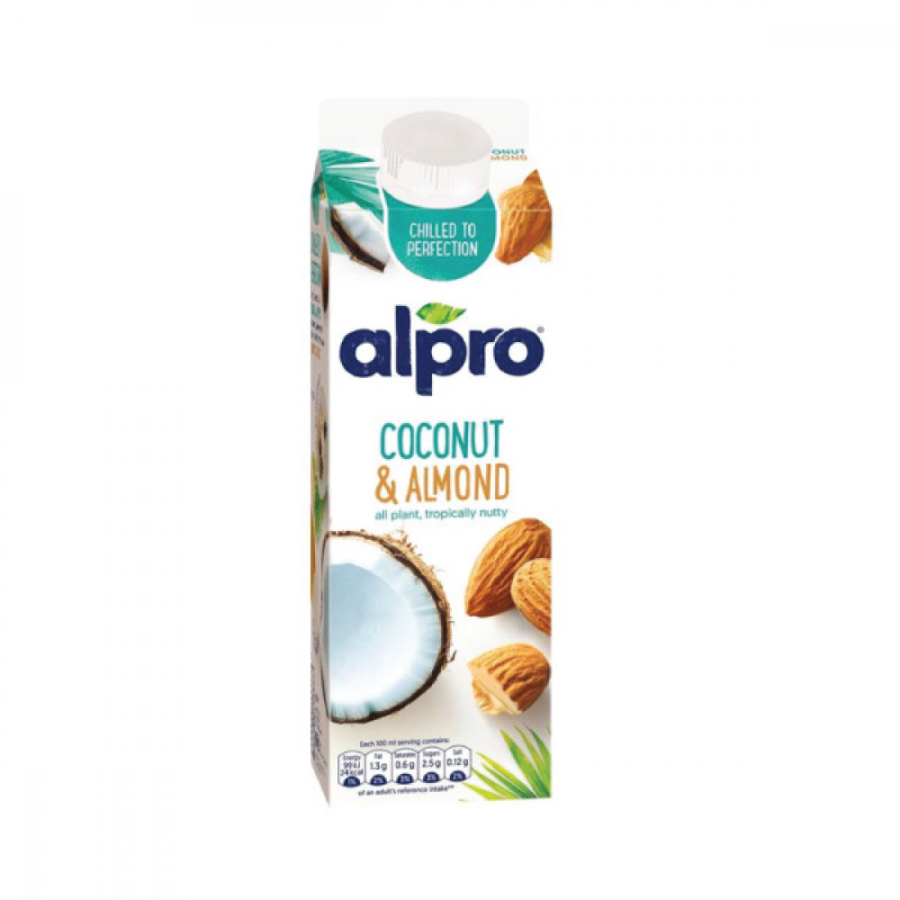 Alpro Drink Coconut Almond 1Ltr  Alpro Drink Coconut Almond 1Ltr