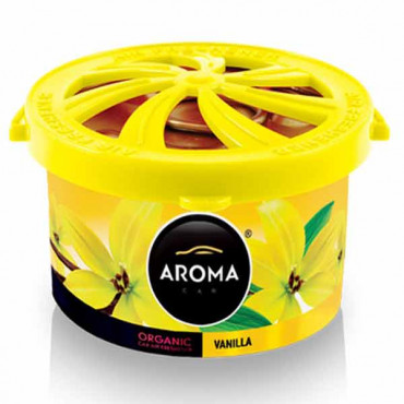 Aroma Organic Car Air Freshner Vanilla 40gm 