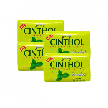 Godrej Cinthol Soap-Herbal (3+1) 175gm 