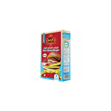 AL ZAEEM DIET CHICKEN BURGER 560GM