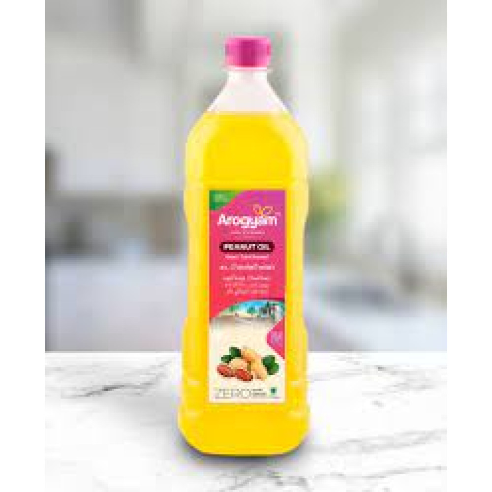 AROGYAM PEANUT OIL 2 LTR