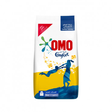 Omo Semi-Automatic Detergent Powder With Comfort 5Kg 