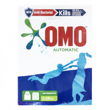 Omo Automatic Detergent Powder 2 x 2.25Kg -- أومو مسحوق غسيل اوتوماتيك 2 × 2.25 كجم
