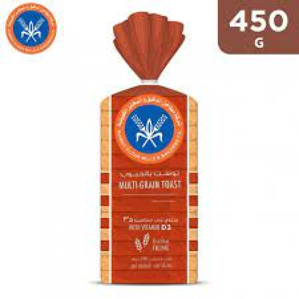 KFM BROWN GRAIN TOAST WITH VITAMIN D 450GM