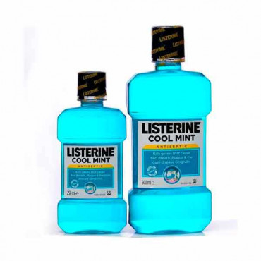 Listerine Cool Mint 500ml+250ml Free 