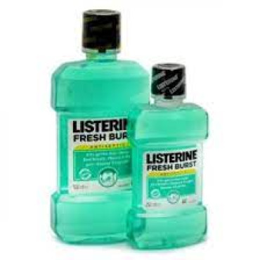 LISTERINE FRESH BURST 500ML+250ML FREE