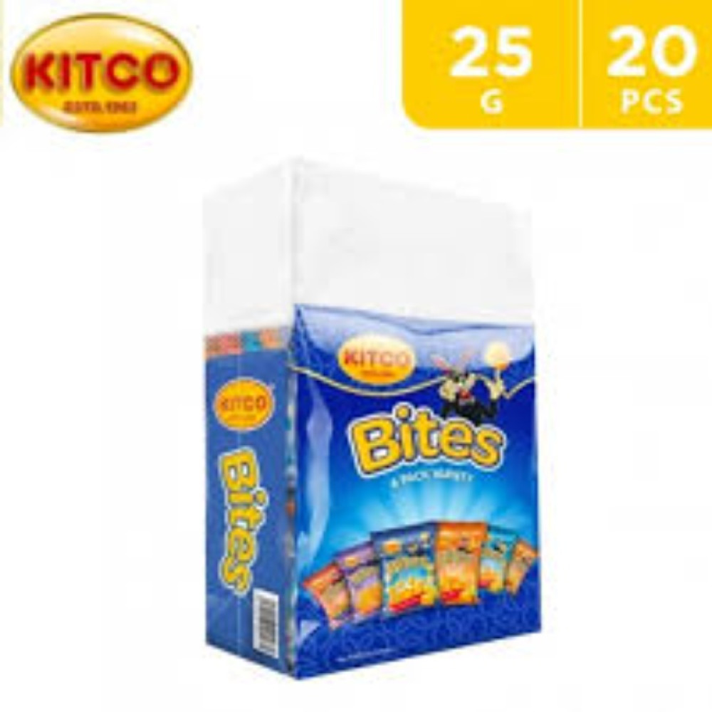 KITCO BITES VARIETY BAG 20*25GM