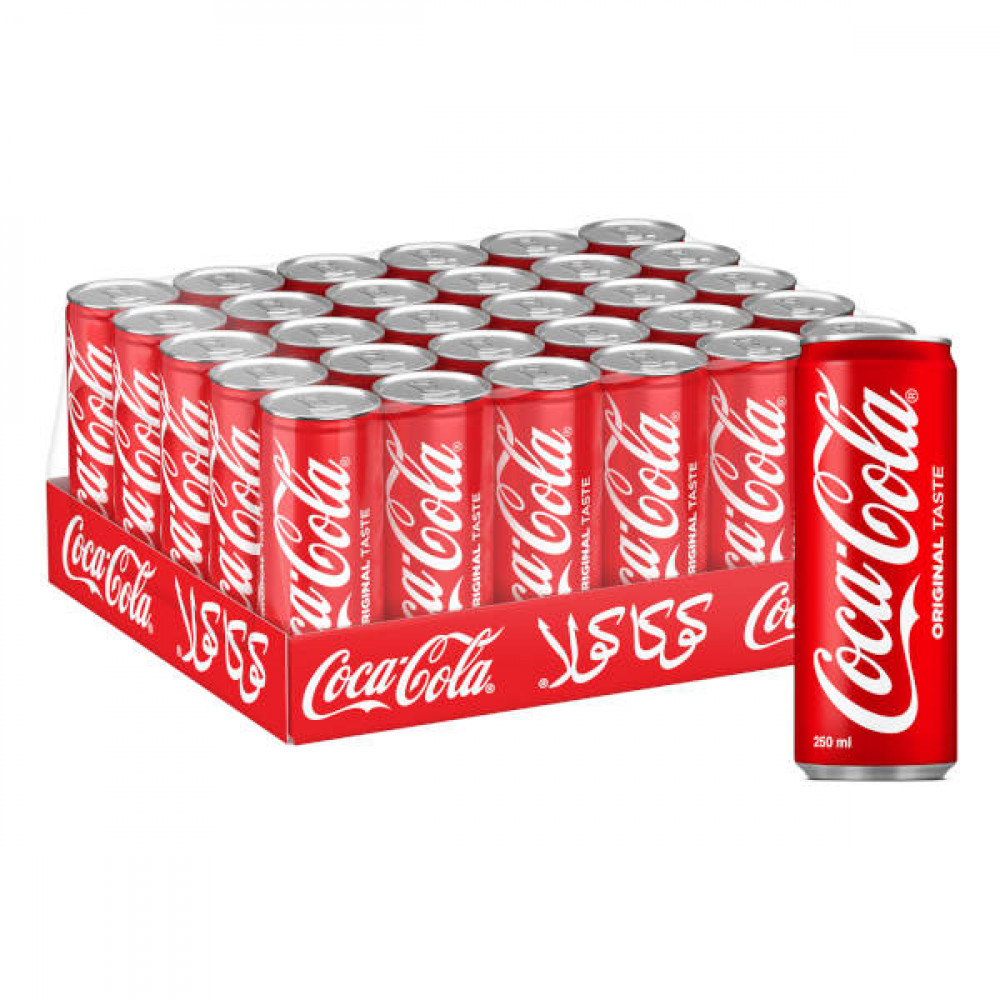 Coca Cola Can 30 x 250ml