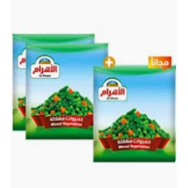 AL AHRAM MIX VEGETABLES 3X400GM