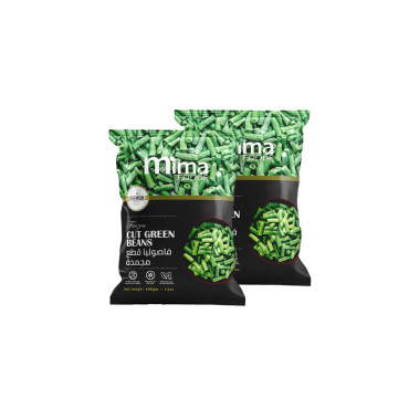 MIMA GARDENS FROZEN GREEN BEANS 2S*400 GM